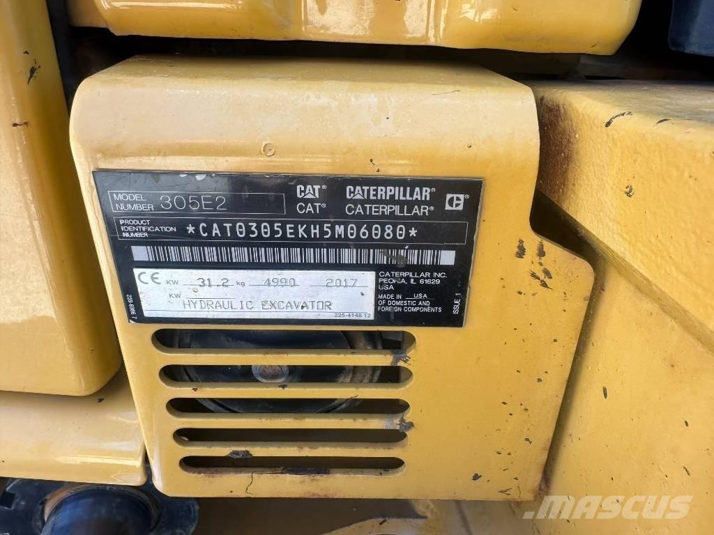CAT 305 小型挖土機/掘鑿機<7t(小型挖掘機)