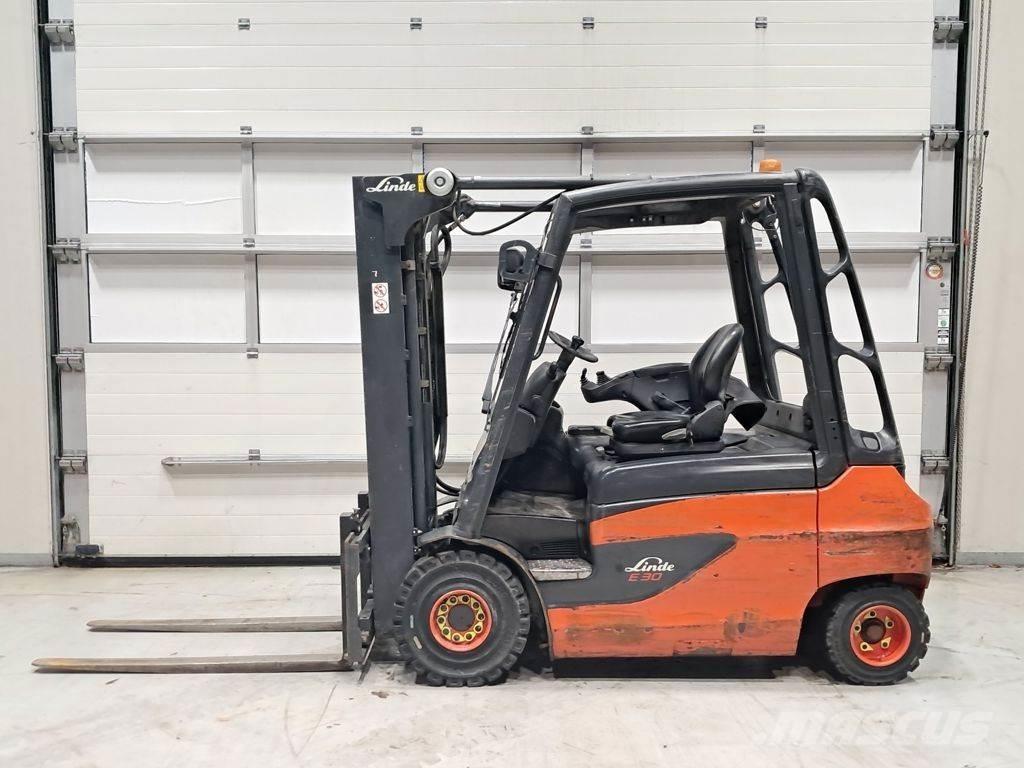 Linde E30-01 電動堆高機