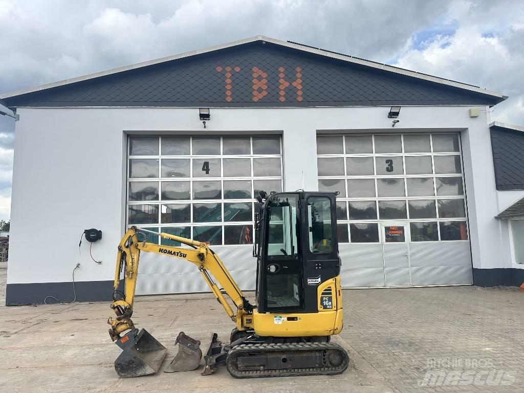 Komatsu PC 16 R-3HS 小型挖土機/掘鑿機<7t(小型挖掘機)