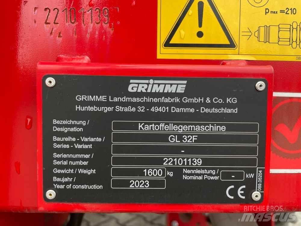Grimme GL 32 F 馬鈴薯種植機