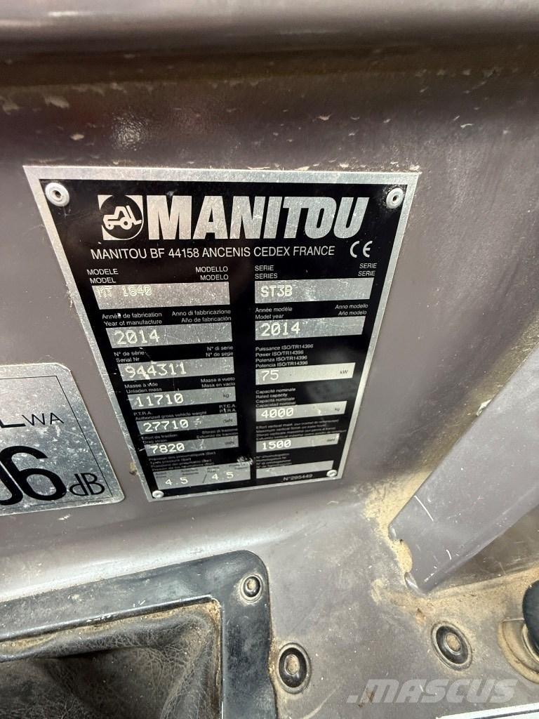 Manitou MT 1840 ST3B 伸縮臂操作車