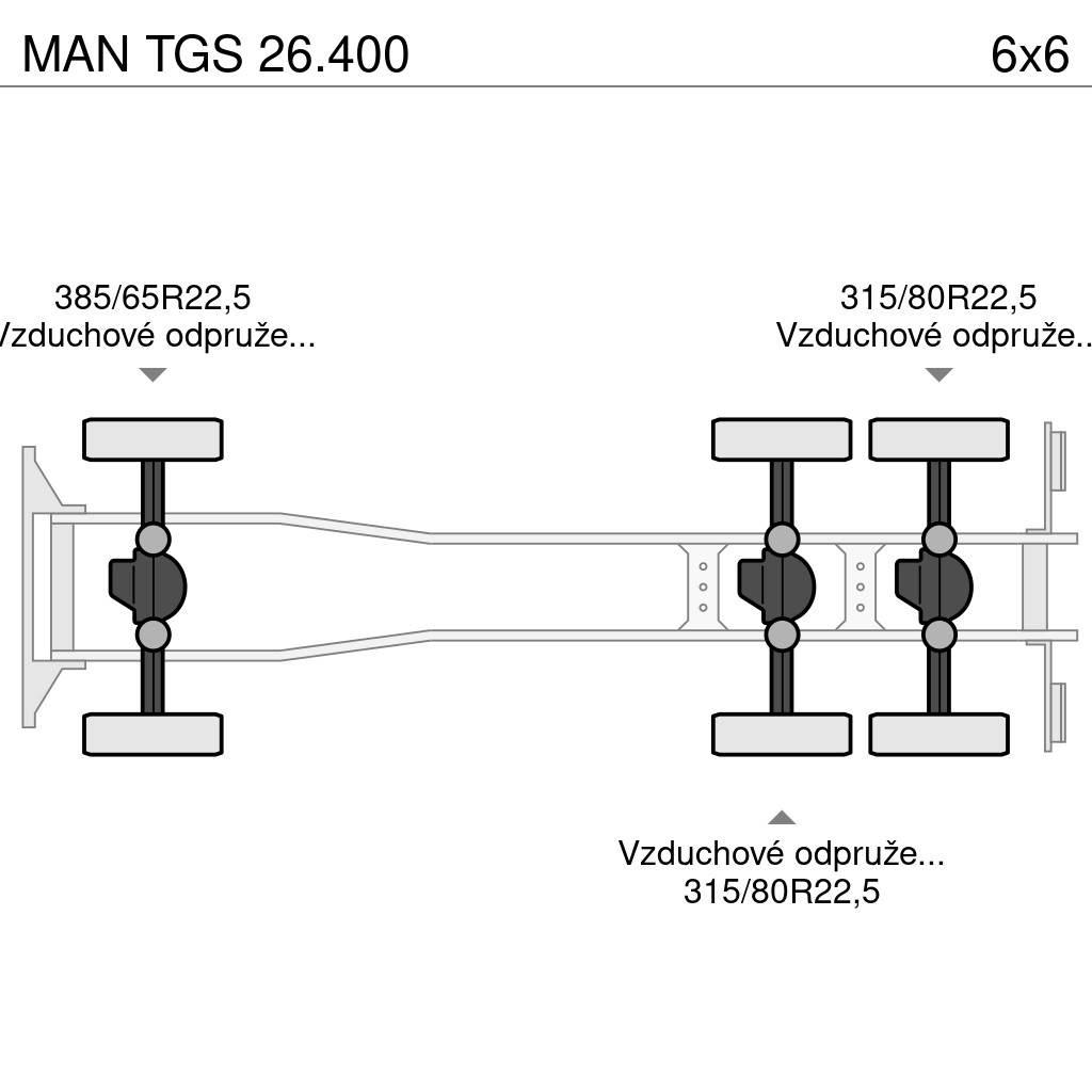 MAN TGS 26.400 傾卸式卡車