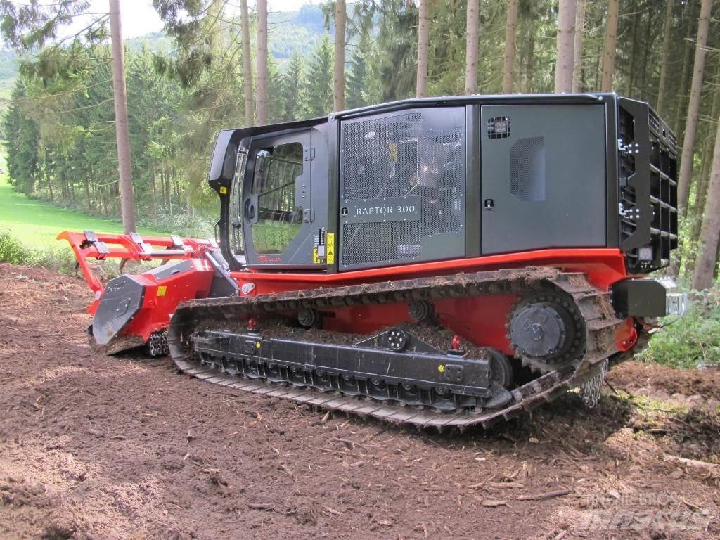 Prinoth Raptor 300 林業覆蓋機