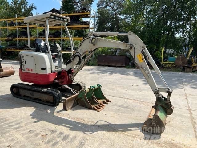 Takeuchi TB23R 小型挖土機/掘鑿機<7t(小型挖掘機)