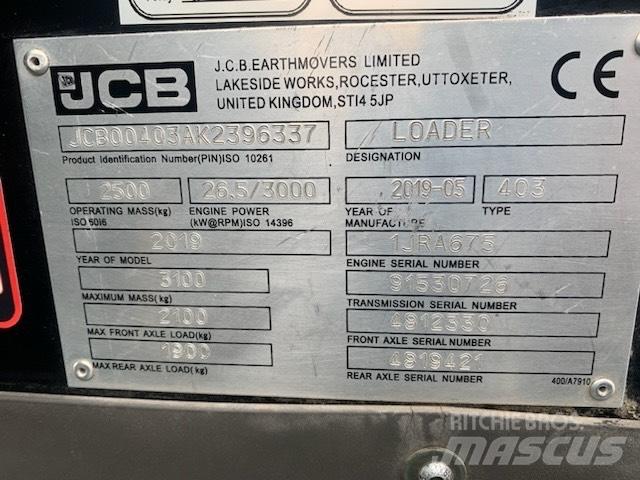 JCB 403 輪胎式裝載機