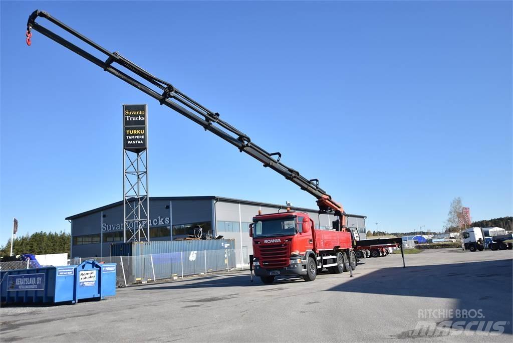Scania G440 8X4 起重機卡車