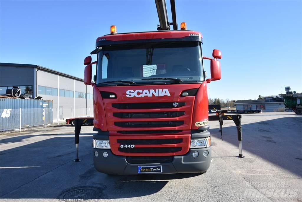 Scania G440 8X4 起重機卡車