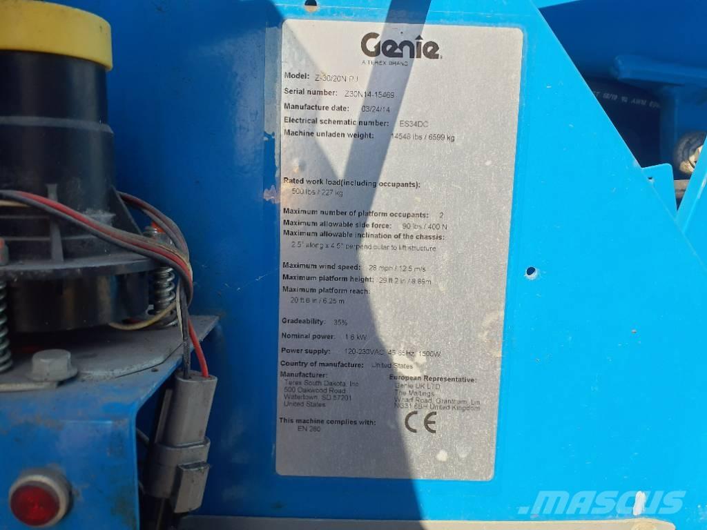 Genie Z30/20N 曲臂高空作業車