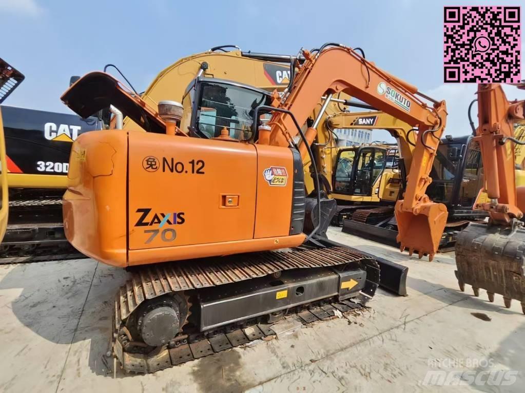 Hitachi ZX 70 小型挖土機/掘鑿機<7t(小型挖掘機)