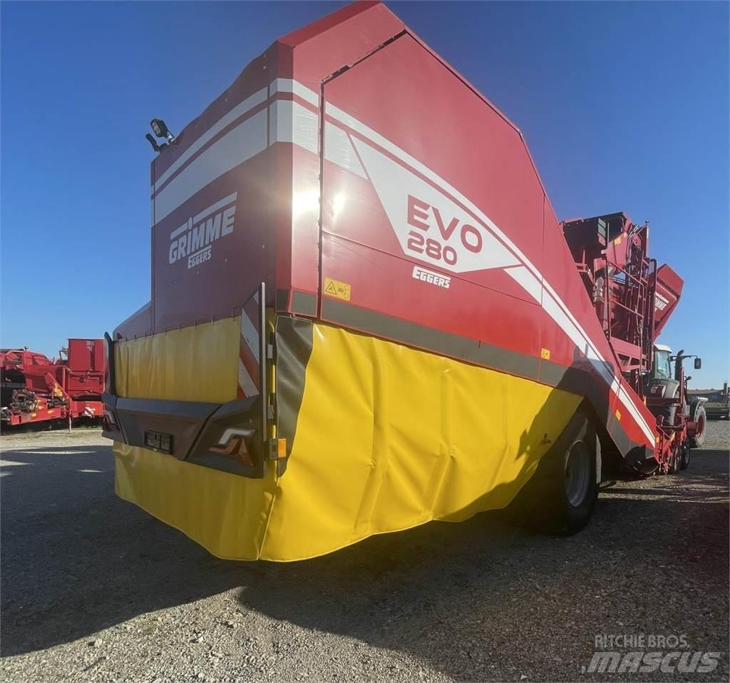Grimme EVO 280 馬鈴薯收穫機和挖掘機