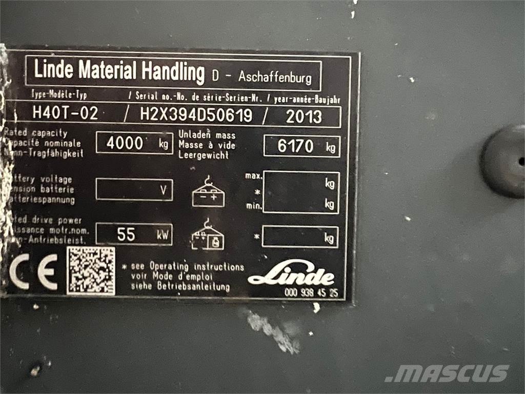 Linde H40T-02 液化石油氣LPG卡車