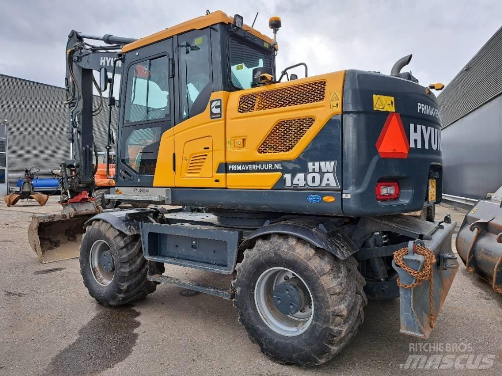Hyundai HW140A 旋轉式挖土機/掘鑿機/挖掘機