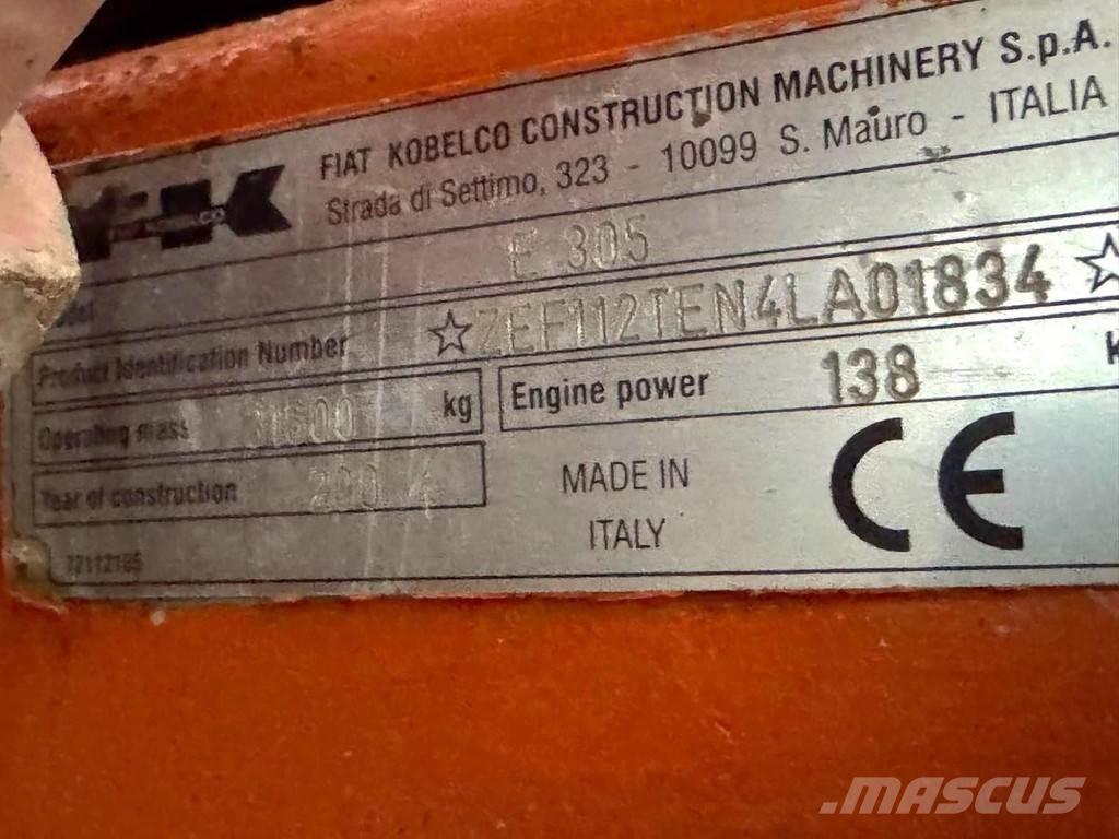 Fiat KOBELCO E305 特殊挖土機/掘鑿機/挖掘機