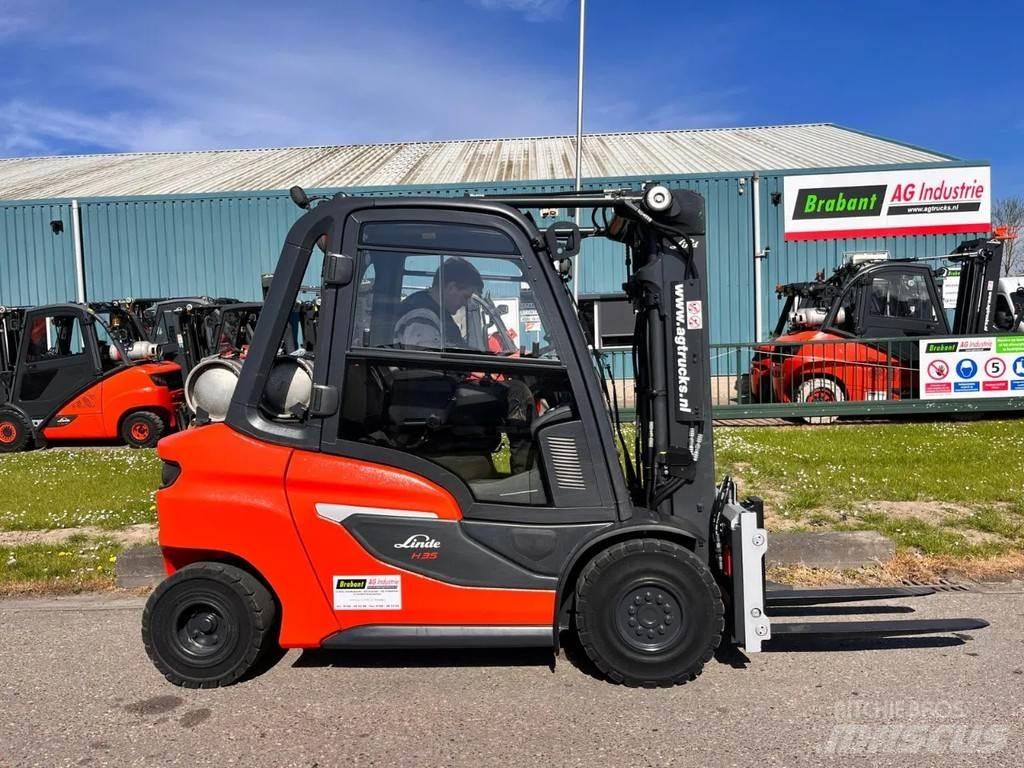 Linde H35T-01 液化石油氣LPG卡車