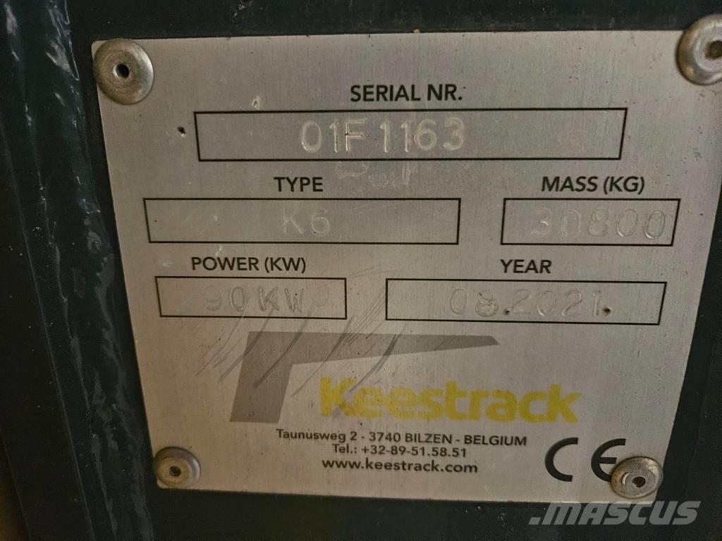 Keestrack K 6 移動式篩選機