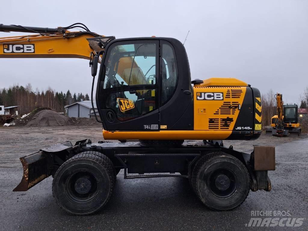 JCB JS 145 W 旋轉式挖土機/掘鑿機/挖掘機
