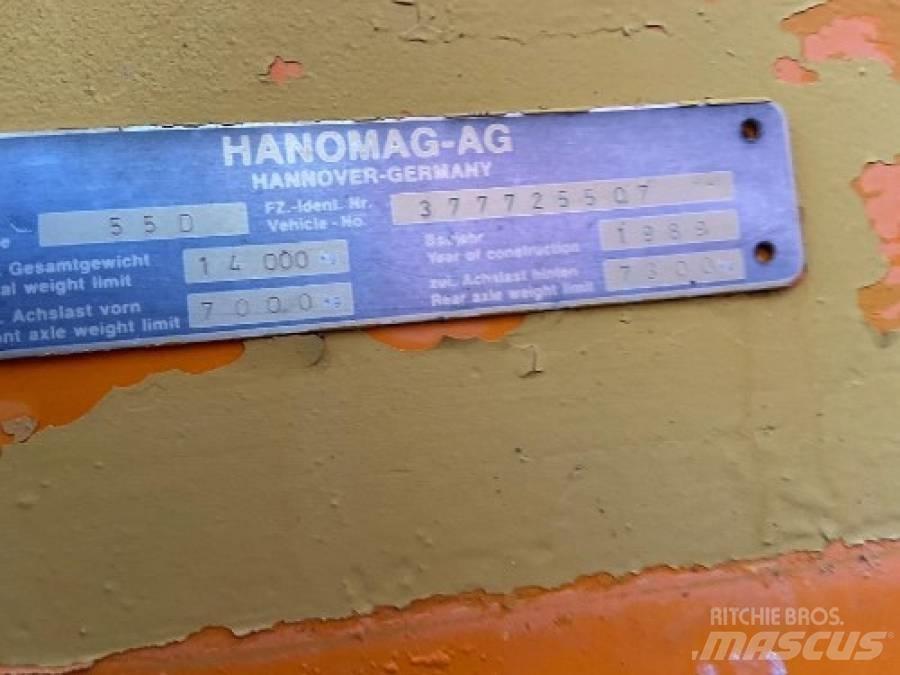 Hanomag 55 D 輪胎式裝載機