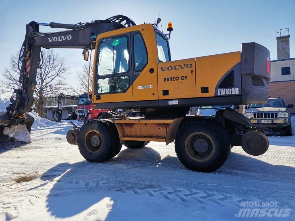 Volvo EW 180 B 旋轉式挖土機/掘鑿機/挖掘機