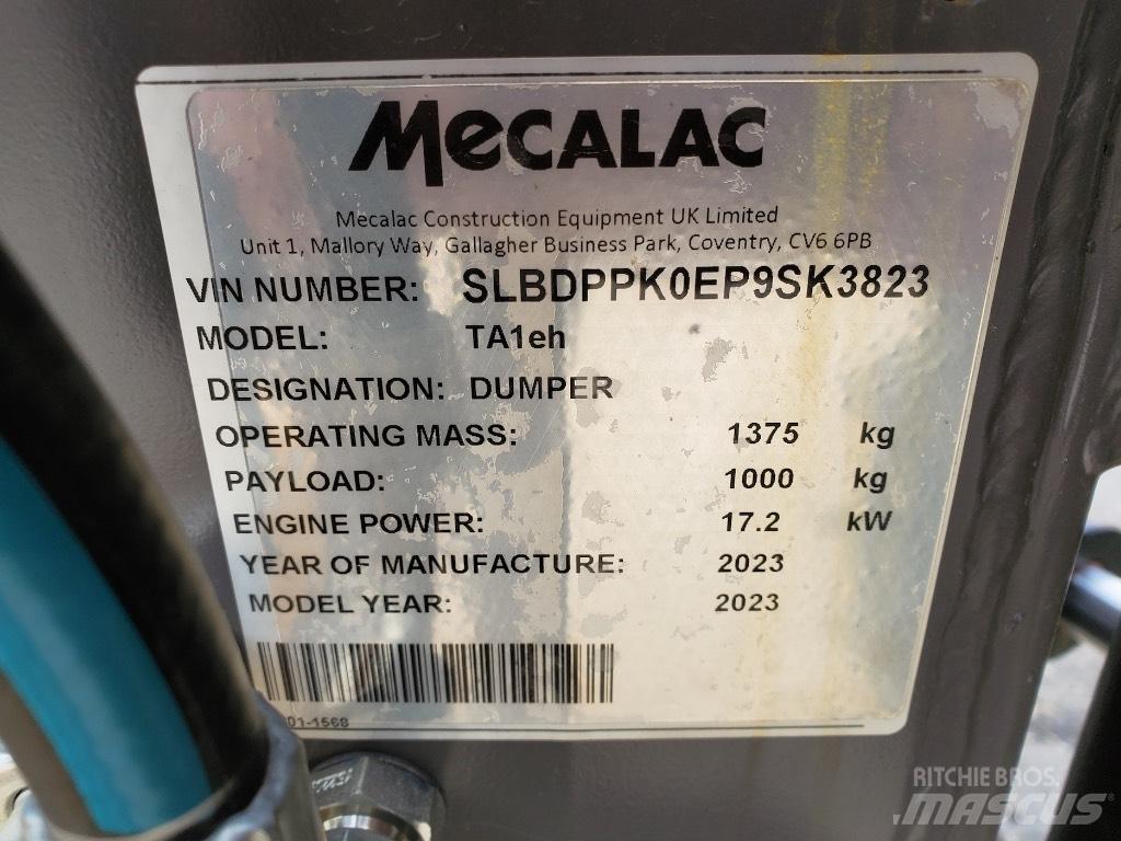 Mecalac TA1EH 側卸礦車