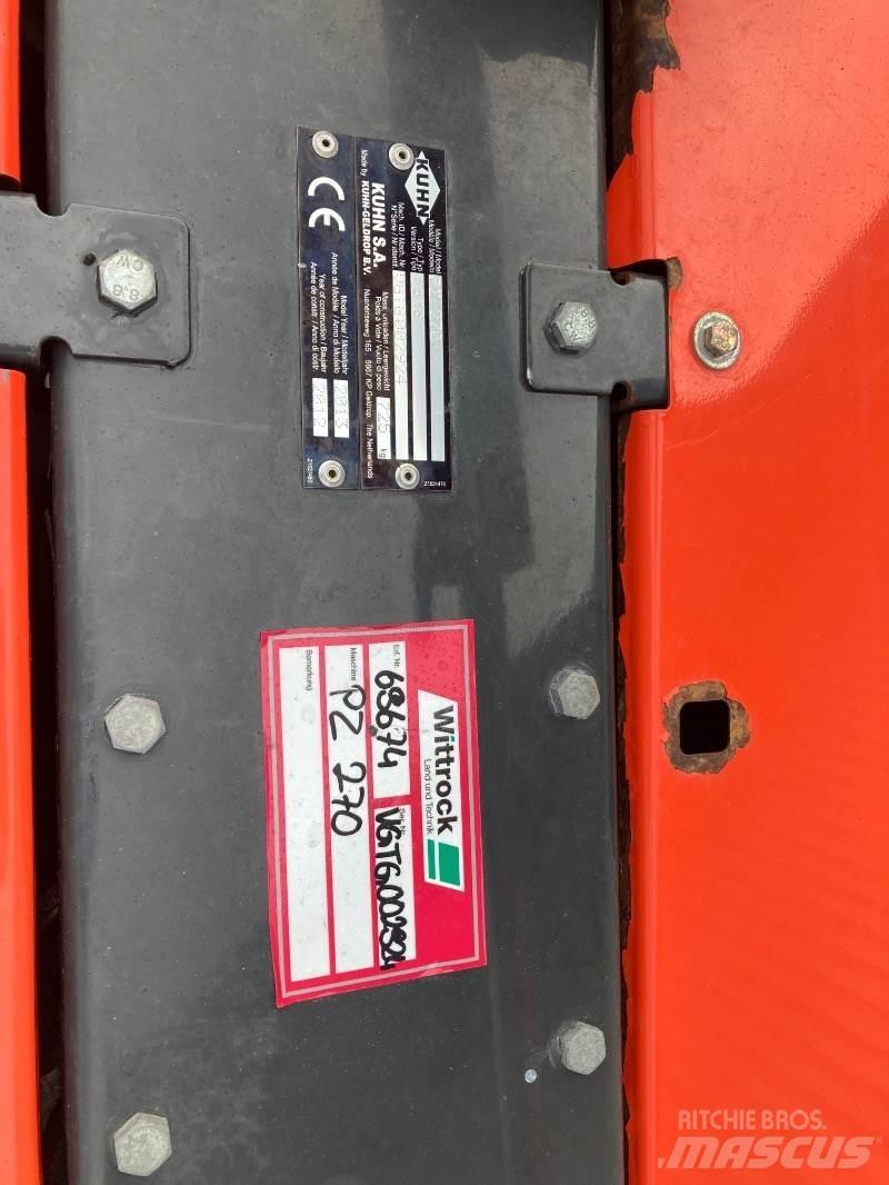 Kuhn PZ 270 割草調節裝置
