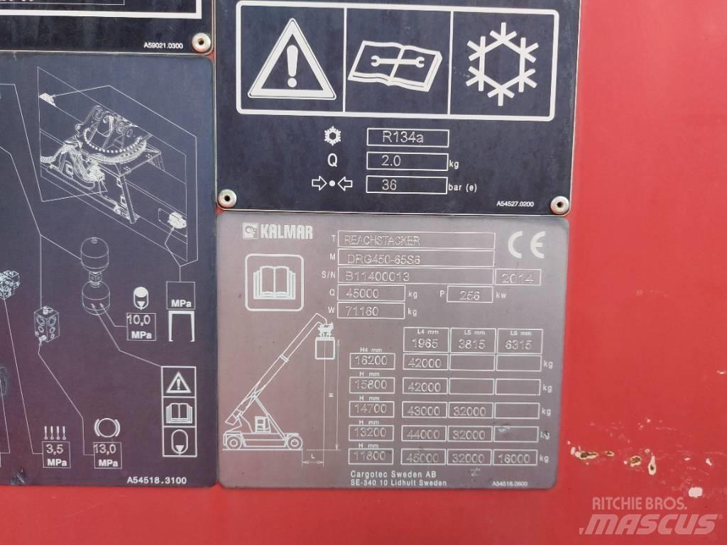 Kalmar DRG450-65S6 前伸型堆積機