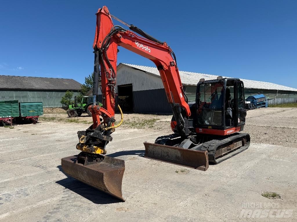 Kubota KX080-4 中型挖土機/掘鑿機/挖掘機 7t-12t