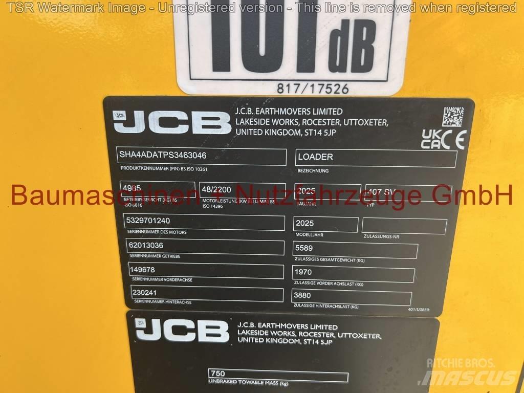 JCB 407 Klima -Demo- 輪胎式裝載機