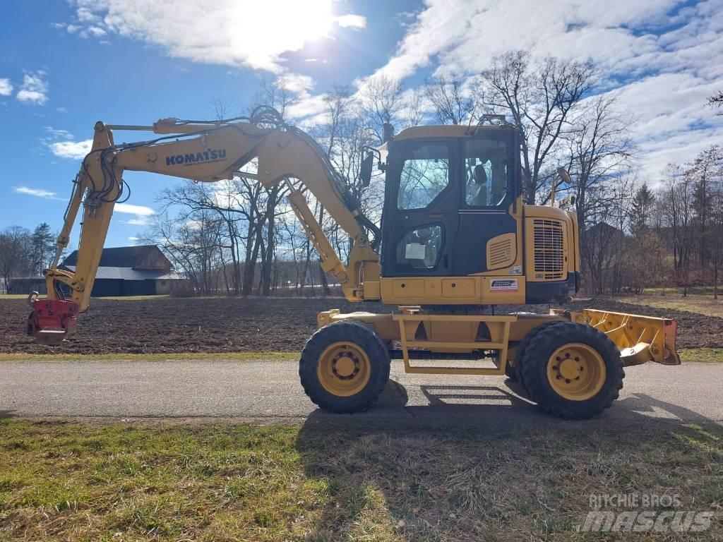 Komatsu PW 118 MR -8 旋轉式挖土機/掘鑿機/挖掘機
