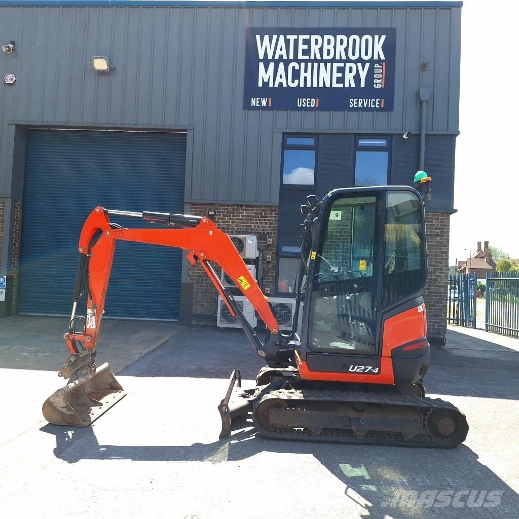Kubota U 27-4 小型挖土機/掘鑿機<7t(小型挖掘機)