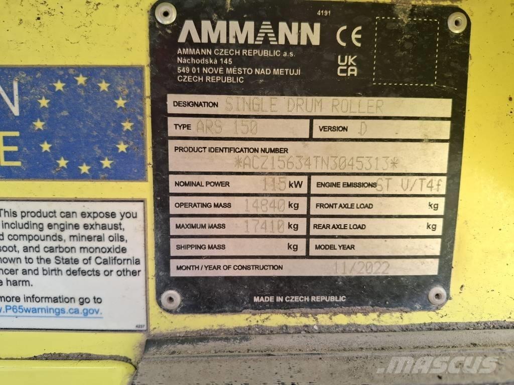 Ammann ARS 150D 砸道機/夯實機
