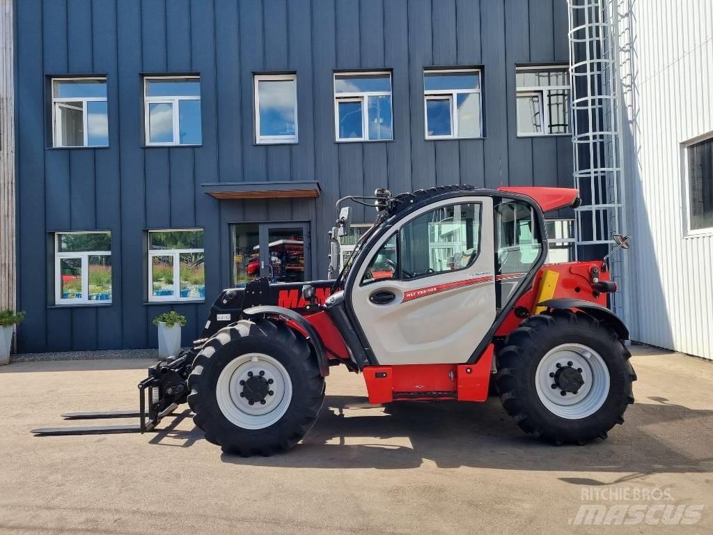 Manitou MLT733-105D 農業用伸縮臂裝載機