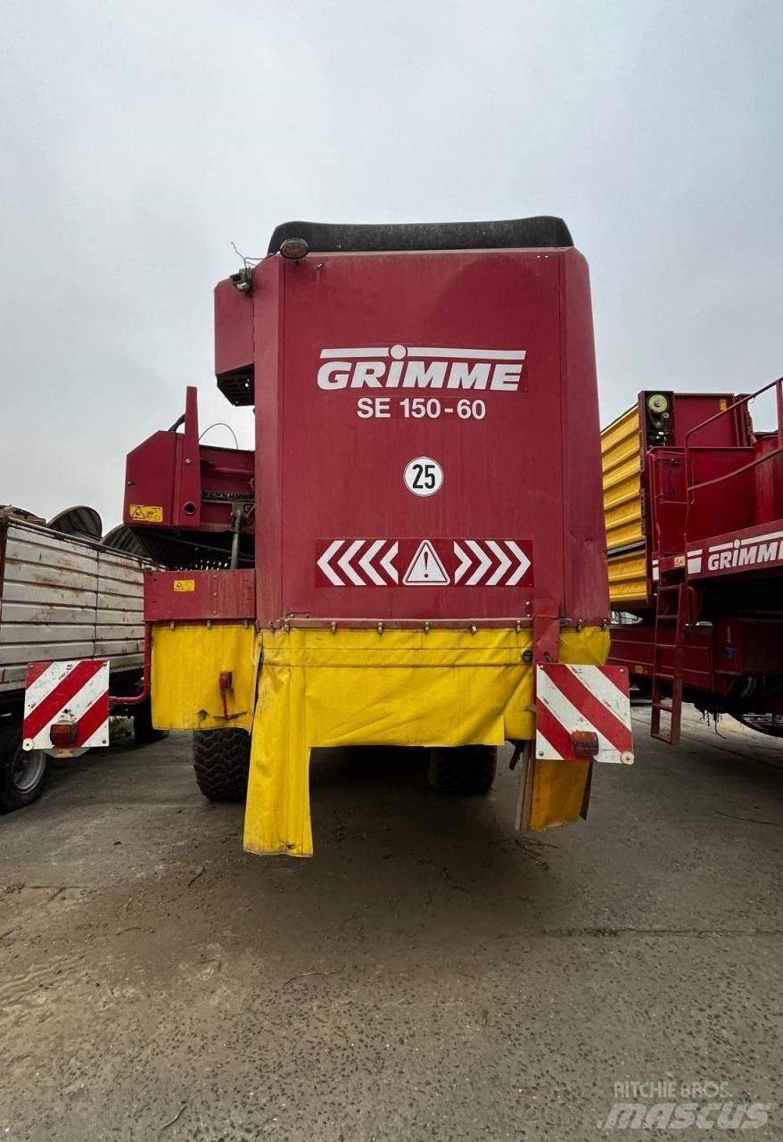Grimme SE 150-60 馬鈴薯收穫機和挖掘機