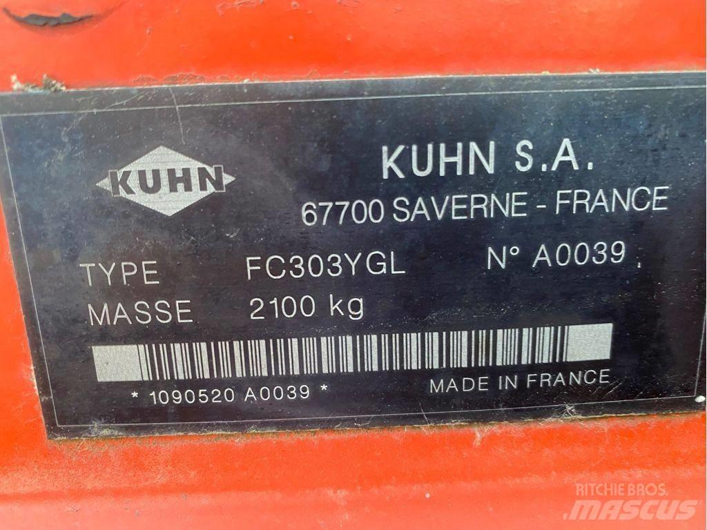 Kuhn FC 303 Y G L 割草調節裝置