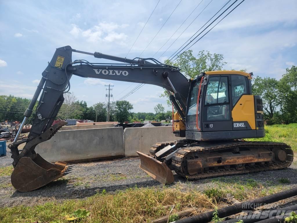 Volvo ECR 145 E 履帶式 挖土機/掘鑿機/挖掘機