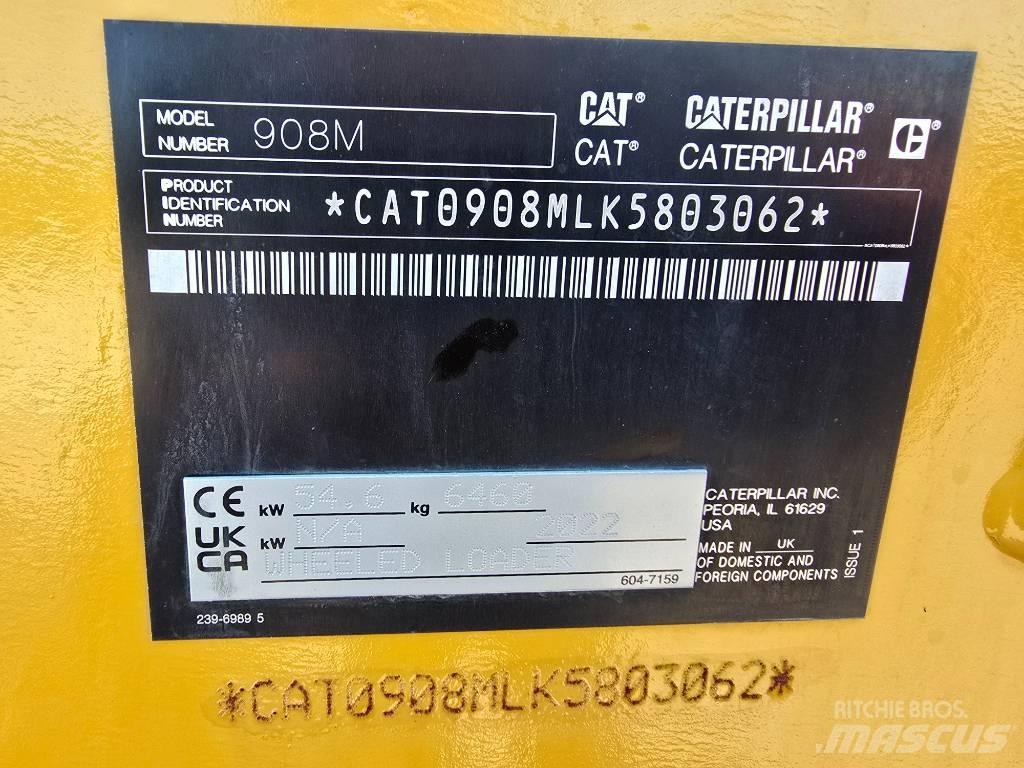 CAT 908 M 輪胎式裝載機