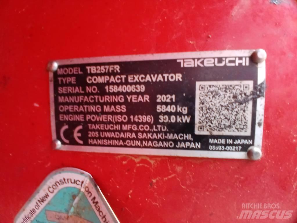 Takeuchi TB 257 FR 小型挖土機/掘鑿機<7t(小型挖掘機)