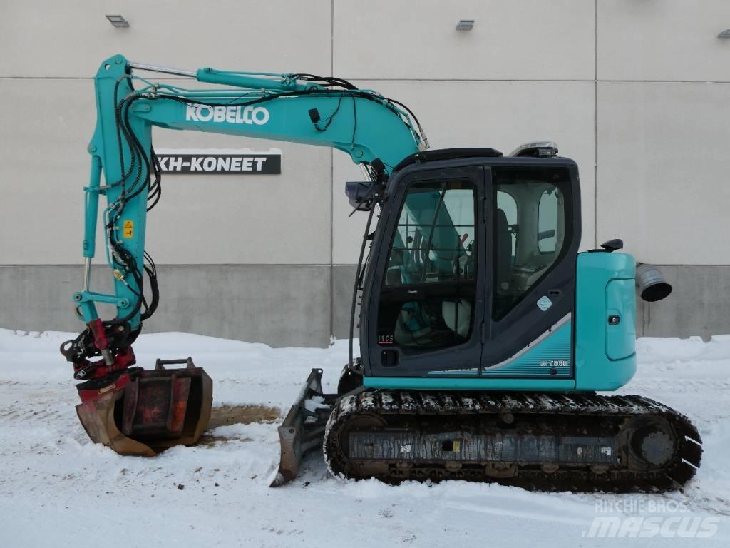 Kobelco SK 75 SR-3E 中型挖土機/掘鑿機/挖掘機 7t-12t
