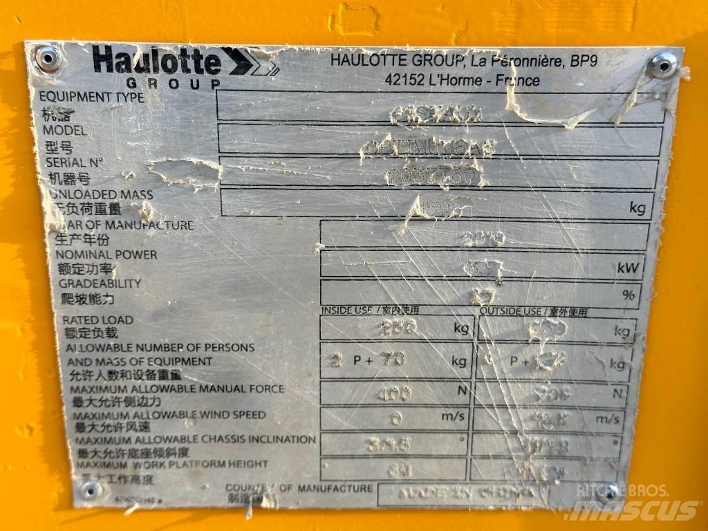 Haulotte OPTIMUM 8 剪式升降機