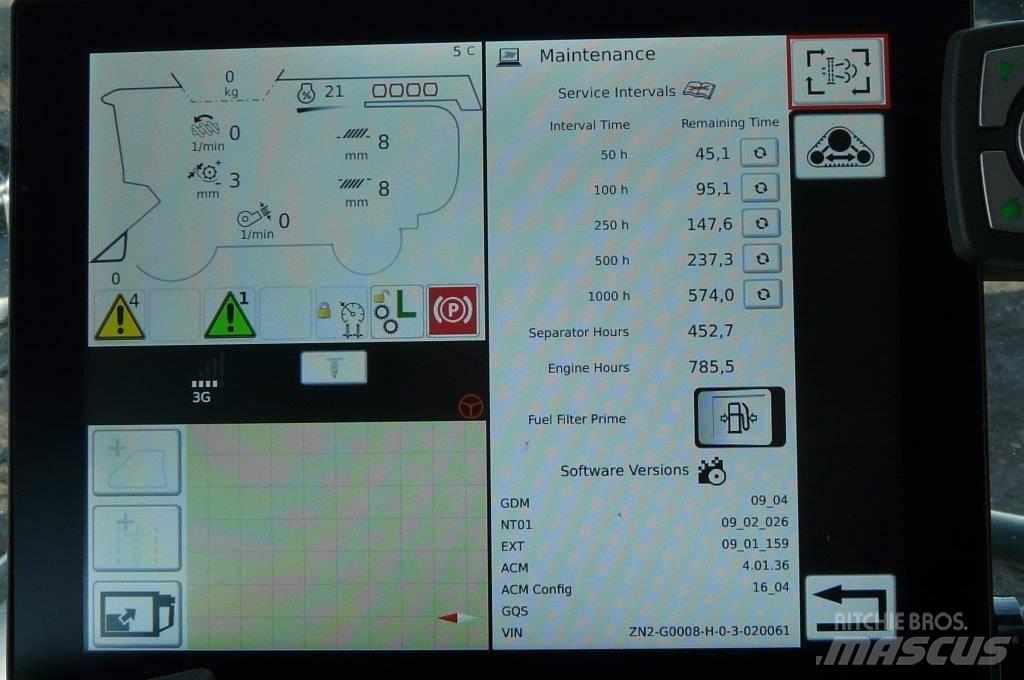 Fendt Ideal 8 聯合收穫機