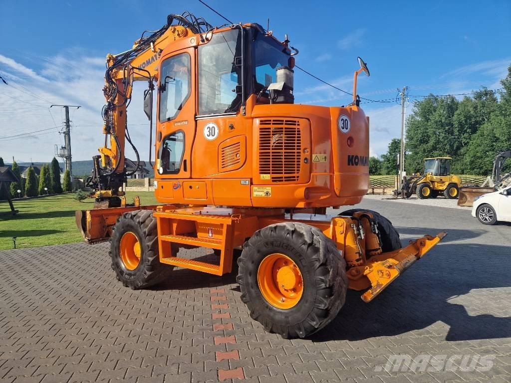 Komatsu PW110 旋轉式挖土機/掘鑿機/挖掘機