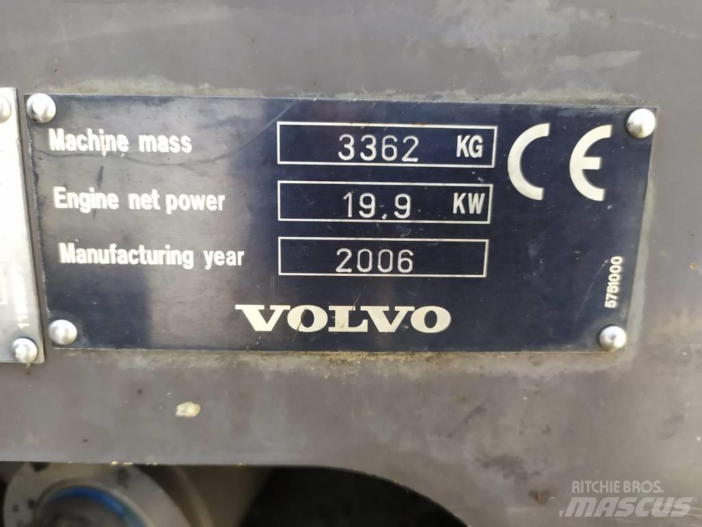 Volvo ECR 38 小型挖土機/掘鑿機<7t(小型挖掘機)