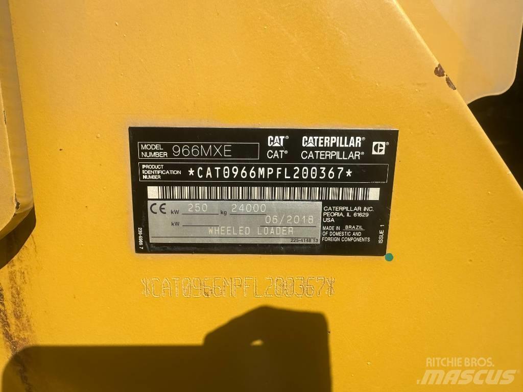 CAT 966 MXE 輪胎式裝載機