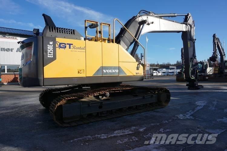 Volvo EC 250 E N L 履帶式 挖土機/掘鑿機/挖掘機