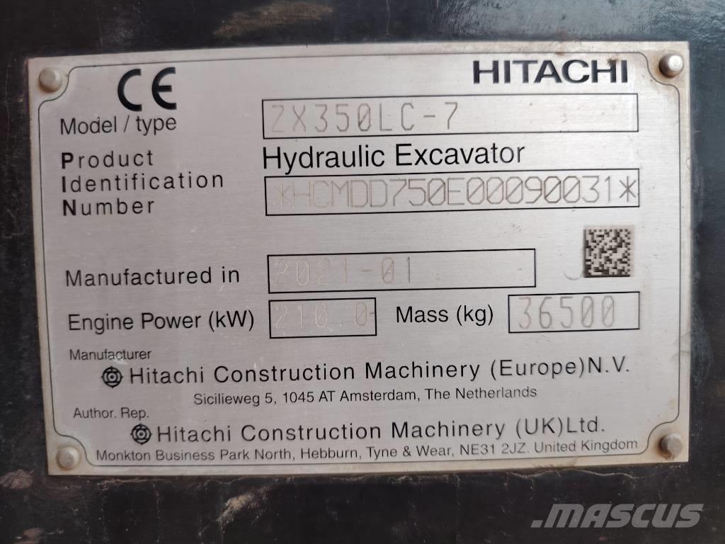 Hitachi 350LC 履帶式 挖土機/掘鑿機/挖掘機