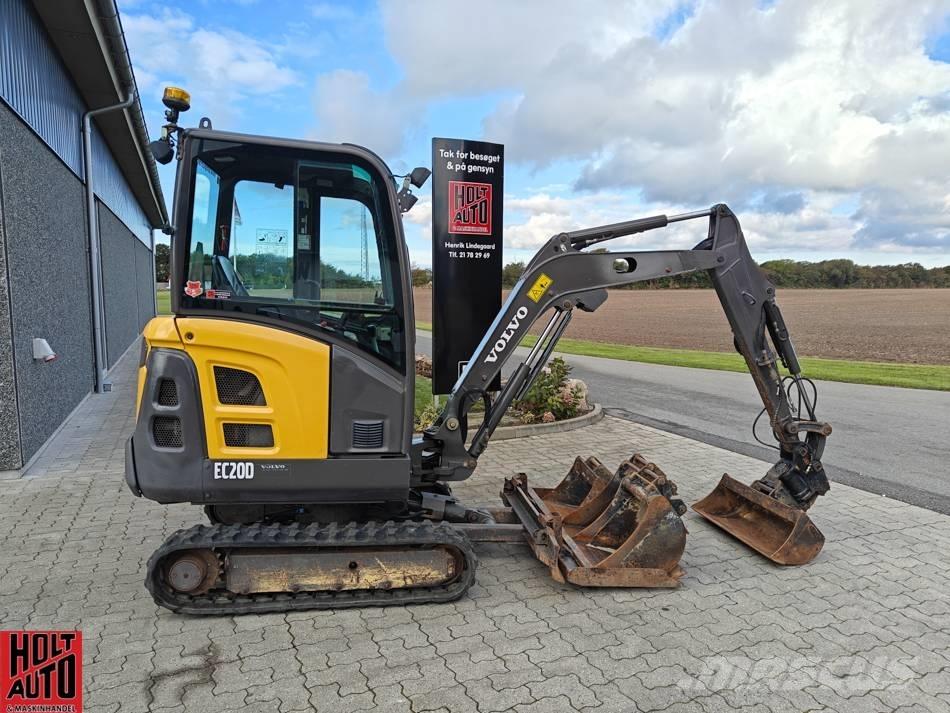 Volvo EC 20 D 小型挖土機/掘鑿機<7t(小型挖掘機)