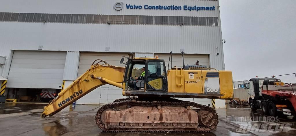 Komatsu PC 600 LC-8 履帶式 挖土機/掘鑿機/挖掘機