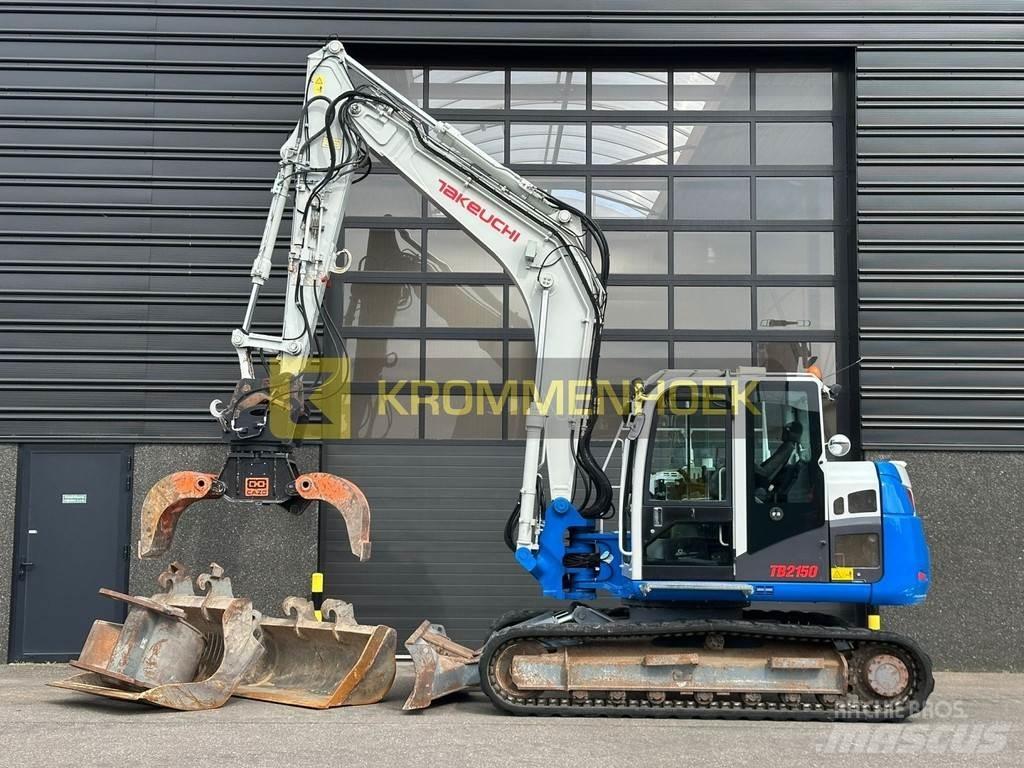 Takeuchi TB 2150 履帶式 挖土機/掘鑿機/挖掘機