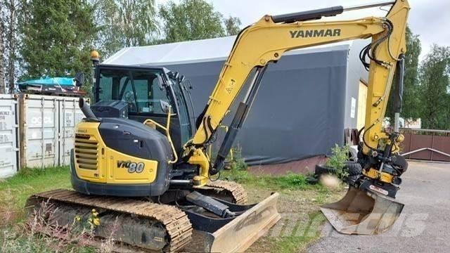Yanmar Vio 80-1A 中型挖土機/掘鑿機/挖掘機 7t-12t