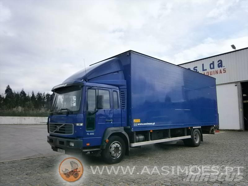 volvo FL6 220 貨箱式卡車