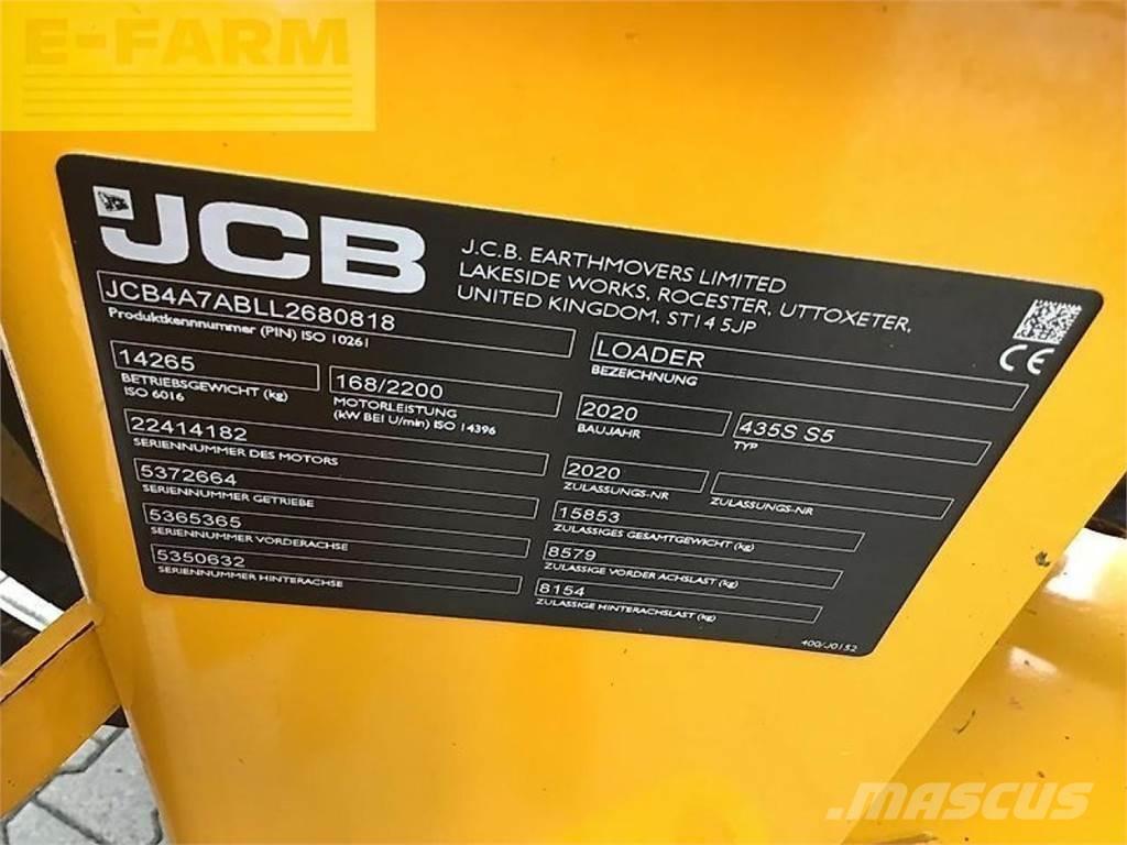 JCB 435s s5 小型挖土機/掘鑿機<7t(小型挖掘機)